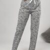 80156 Dewberry Women Pyjama Bottom-BLACK