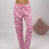 80156 Dewberry Women Pyjama Bottom-PINK