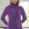 80514 Dewberry Full Zipper Fleece Jacket-MOR