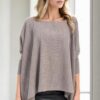 81734 Dewberry Knitwear Womens Poncho-VISION