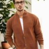 87095 Dewberry Mens Knitwear Cardigan-TILE