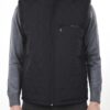 88816 Dewberry Quilted Pockets and Fleece Inside Mens Vest-NAVY BLUE