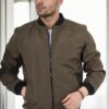 96819 Dewberry College Collar Classic Seasonal Mens Coat-Khaki