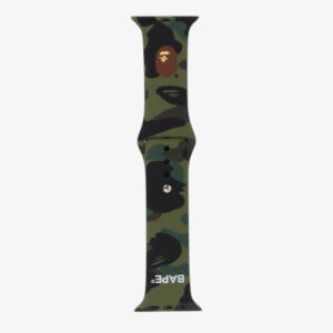 A BATHING APE 1St Camo Watch Band Green M-alacsony-ár