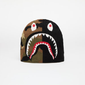 A BATHING APE 1st Shark Knit Hat Black Universal-alacsony-ár