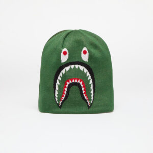 A BATHING APE 2nd Shark Knit Hat Green Universal-alacsony-ár
