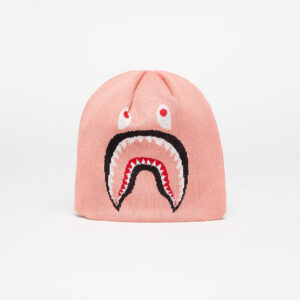 A BATHING APE 2nd Shark Knit Hat Pink Universal-alacsony-ár