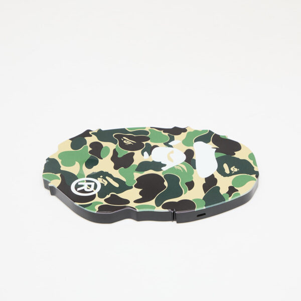 A BATHING APE Abc Camo Ape Head Wireless Charger Green Universal-alacsony-ár