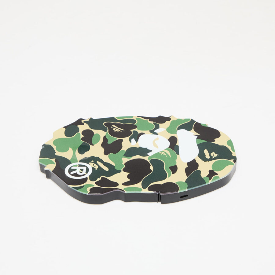 A BATHING APE Abc Camo Ape Head Wireless Charger Green Universal-alacsony-ár