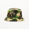 A BATHING APE Abc Camo Boa Fleece Bucket Hat M Green L-alacsony-ár