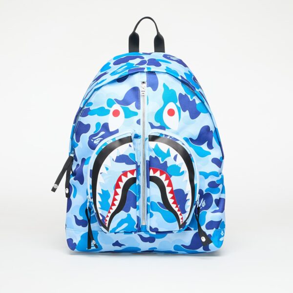 A BATHING APE Abc Camo Shark Daypack Blue Universal-alacsony-ár