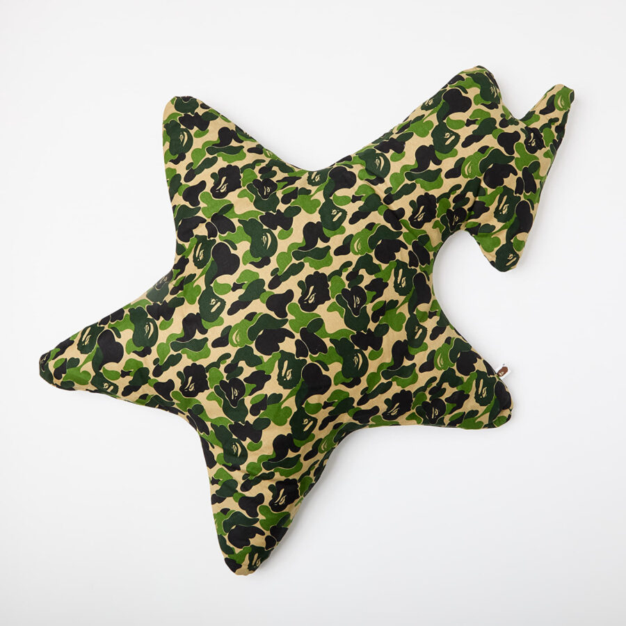 A BATHING APE Abc Camo Sta Big Cushion Green Universal-alacsony-ár
