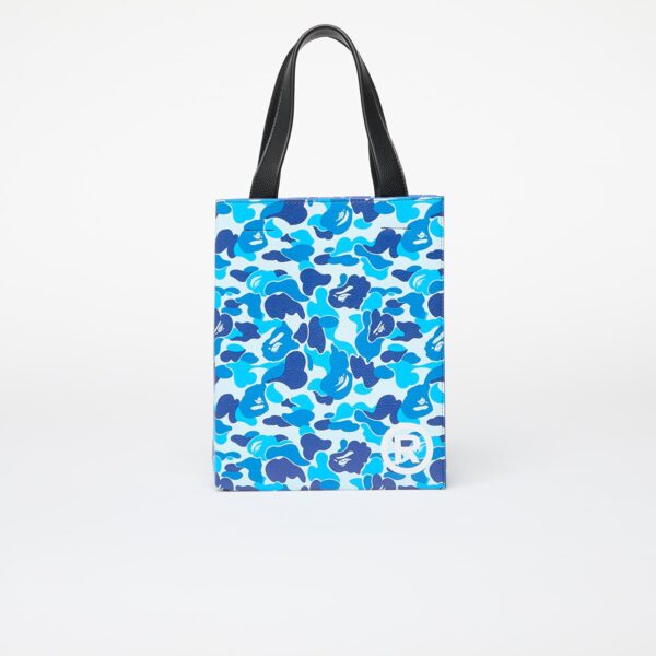 A BATHING APE Abc Camo Tote Bag Blue Universal-alacsony-ár