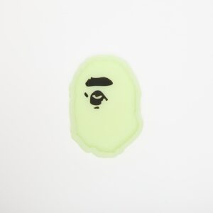 A BATHING APE Ape Head Glow In The Dark Tray Green Universal-alacsony-ár