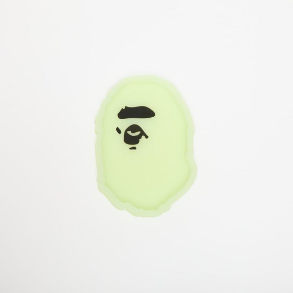 A BATHING APE Ape Head Glow In The Dark Tray Green Universal-alacsony-ár