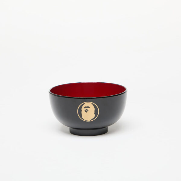 A BATHING APE Ape Head Soup Bowl M Black Universal-alacsony-ár