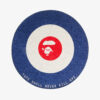 A BATHING APE Ape Target Rug Navy Universal-alacsony-ár