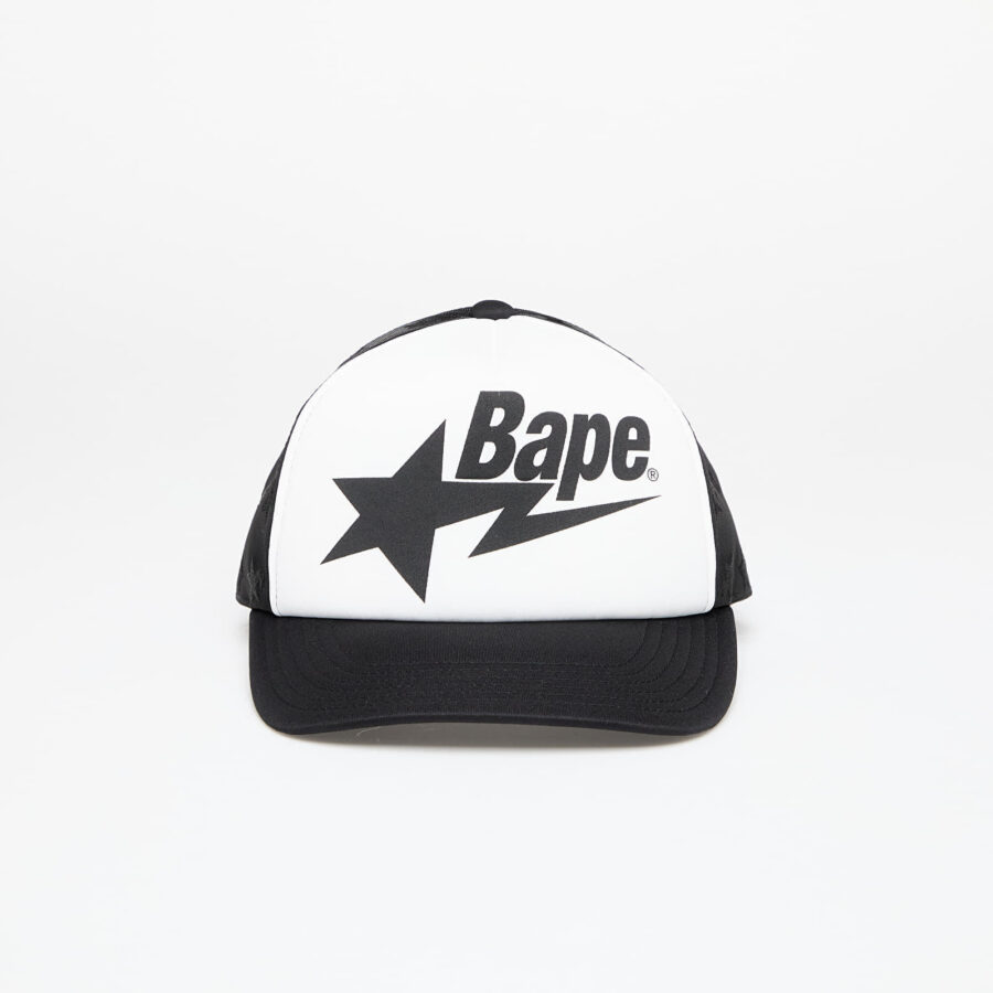 A BATHING APE Bape Sta Mesh Cap M Black Universal-alacsony-ár