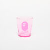 A BATHING APE Bape X Plakira - Ape Head Glass Pink Universal-alacsony-ár