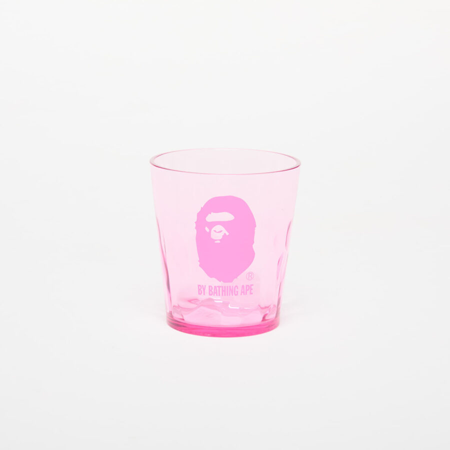 A BATHING APE Bape X Plakira - Ape Head Glass Pink Universal-alacsony-ár