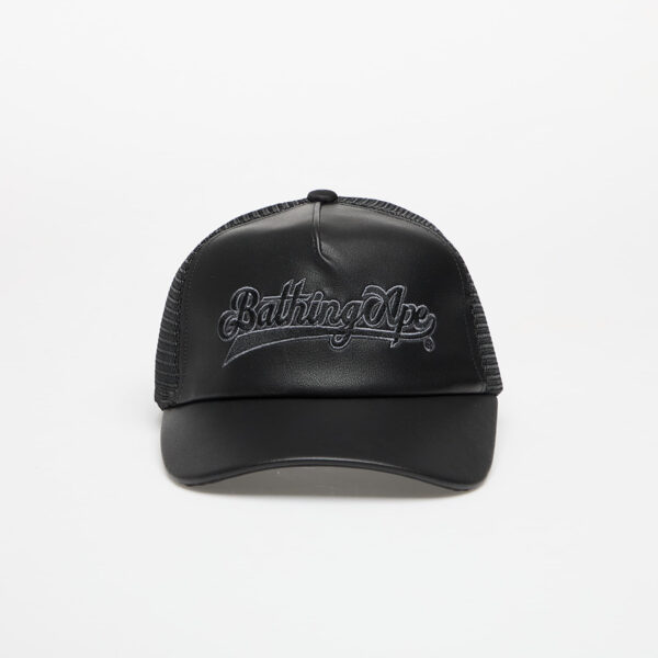 A BATHING APE Baseball Logo Mesh Cap Black Universal-alacsony-ár