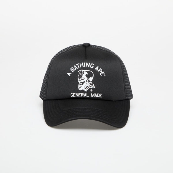 A BATHING APE General Mesh Cap Black Universal-alacsony-ár