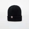 A BATHING APE Logo Knit Cap M Black Universal-alacsony-ár