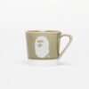 A BATHING APE Logo Porcelain Mug M Green Universal-alacsony-ár