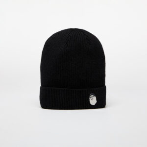 A BATHING APE One Point Knit Cap M Black Universal-alacsony-ár