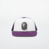 A BATHING APE x SWAROVSKI Rhinestone Ape Head Mesh Cap M Purple Universal-alacsony-ár