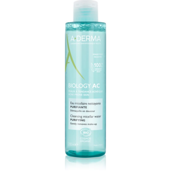 A-Derma Biology AC tisztító micellás víz 200 ml-Ár