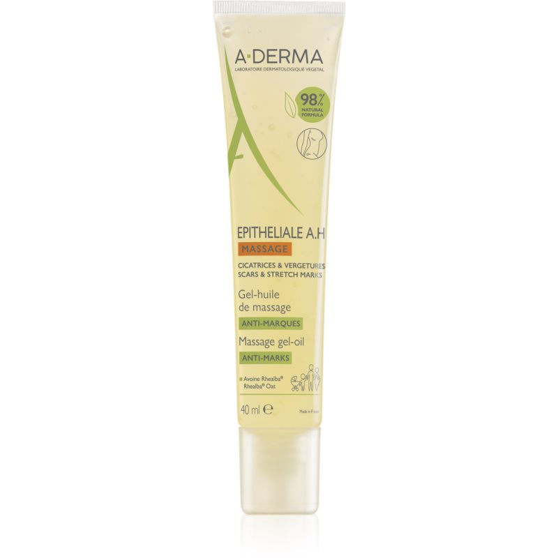 A-Derma Epitheliale A.H. Duo Massage Gel-Oil géles masszázsolaj hegekre és striákra 40 ml-Eredeti