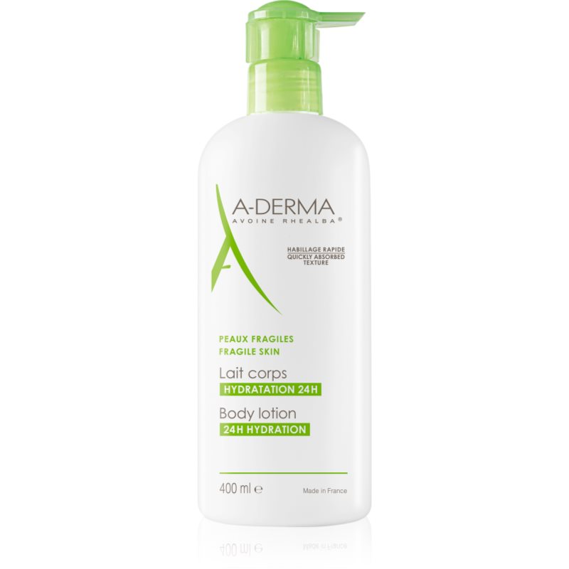 A-Derma Essentials Body Lotion 24h Hydration hidratáló testápoló tej 400 ml-Ár