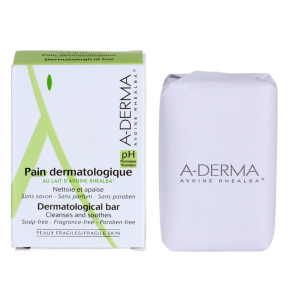 A-Derma Essentials Dermatological Bar bőrgyógyászati tisztító szappan érzékeny