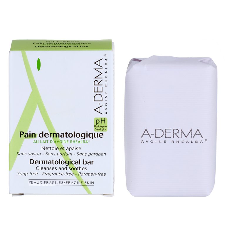A-Derma Essentials Dermatological Bar bőrgyógyászati tisztító szappan érzékeny