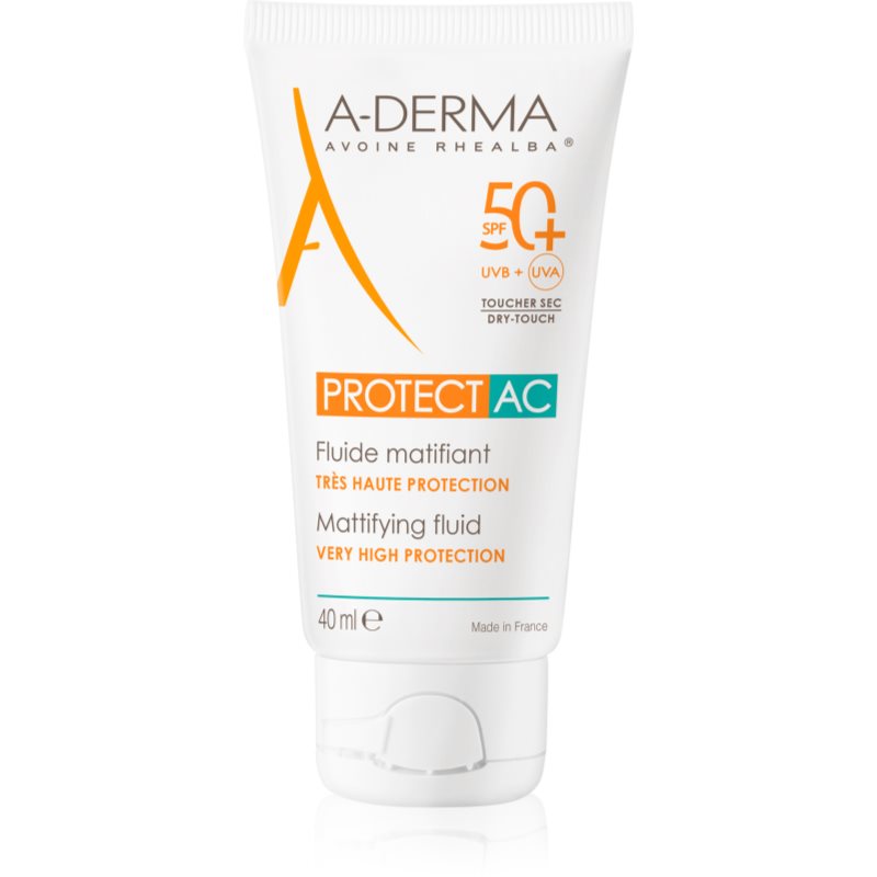 A-Derma Protect AC Mattifying Fluid mattító fluid SPF 50+ 40 ml-Ár