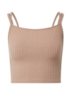 A LOT LESS Top 'Anaida'  taupe-hu