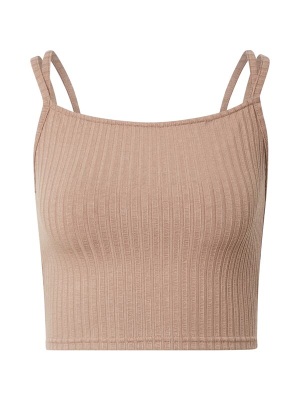A LOT LESS Top 'Anaida'  taupe-hu