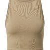 A LOT LESS Top 'Indra'  khaki-hu