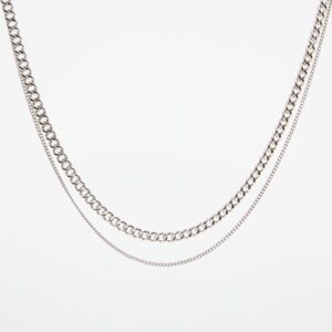 A.P.C. Collier Minimal Necklace Silver Universal-alacsony-ár