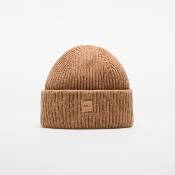 A.P.C. Michele Knit Beanie Camel 1-alacsony-ár