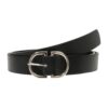 ABOUT YOU Övek 'Megan Belt'  fekete / ezüst