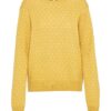 ABOUT YOU Pulóver 'Leena Jumper'  sárga / curry