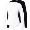 ABOUT YOU Rövid body '2er pack  Lulu Body'  fekete / fehér-Ár