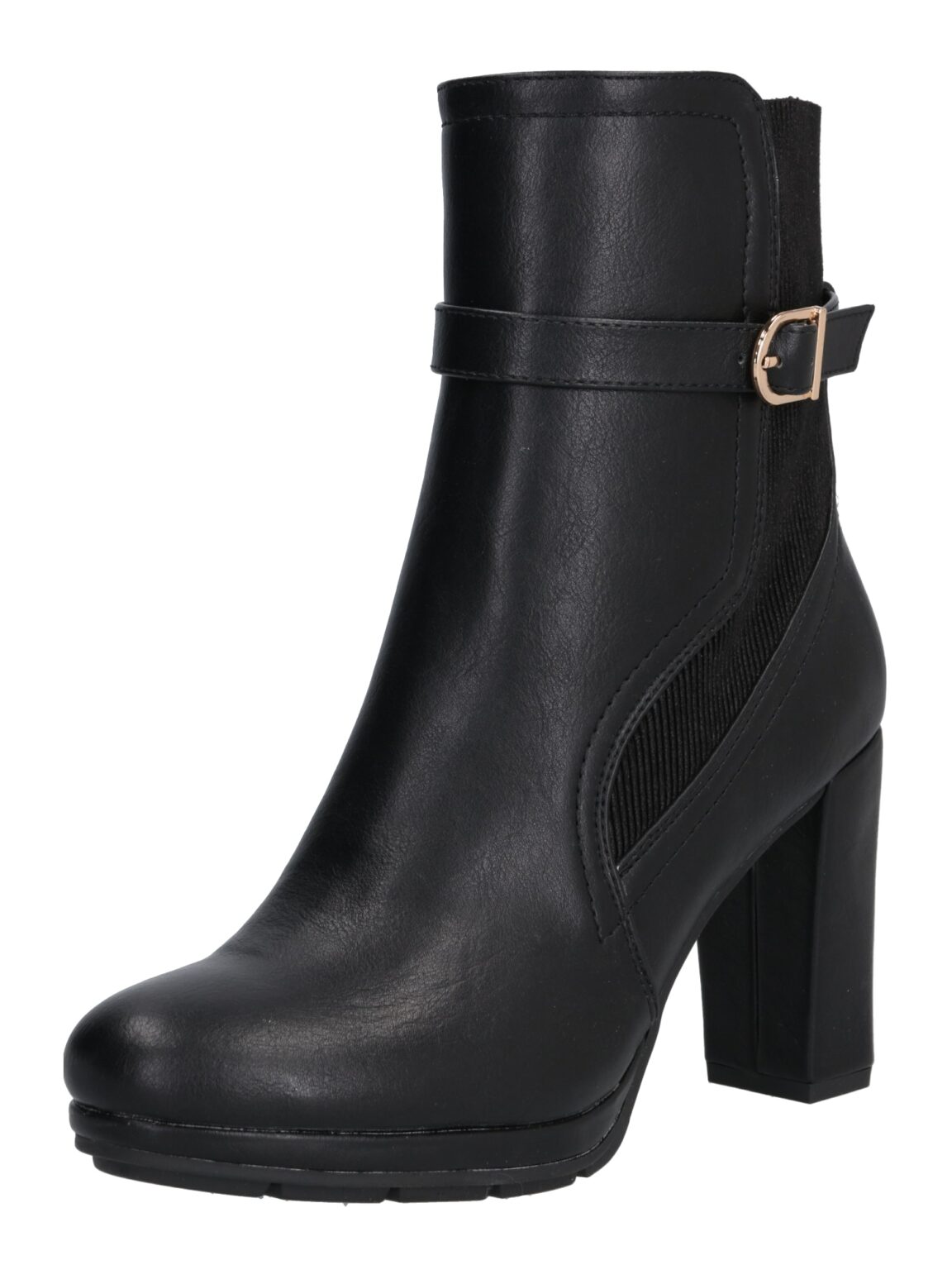 ABOUT YOU Rövid szárú csizmák 'Sila Shoe'  arany / fekete