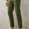 AC&Co / Altınyıldız Classics Men's Khaki Slim Fit Slim Fit Fitted Chino Pants with Side Pockets.