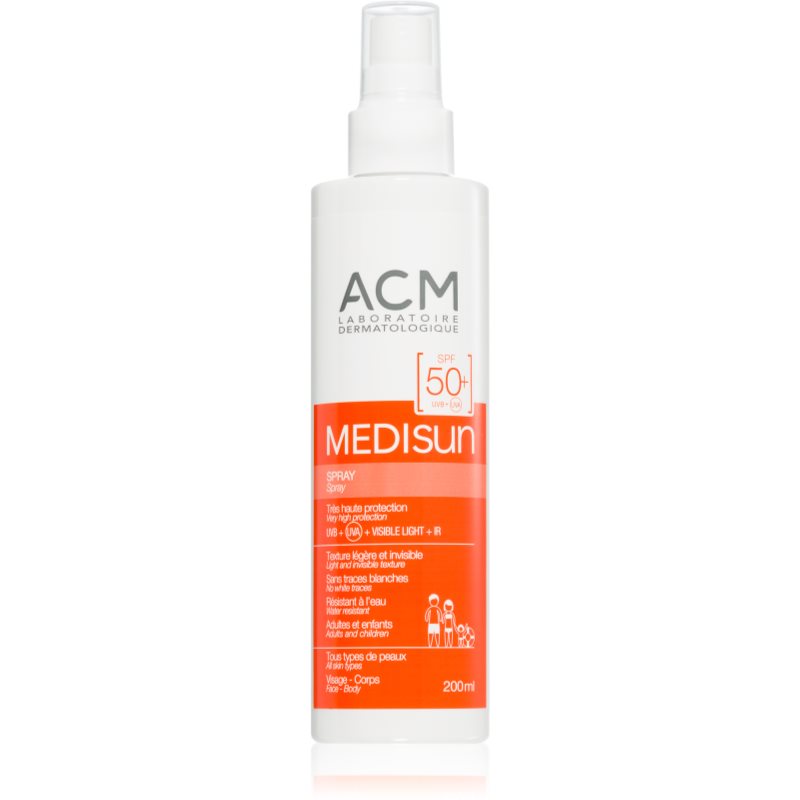 ACM Medisun napozó spray arcra és testre SPF 50+ 200 ml-Ár