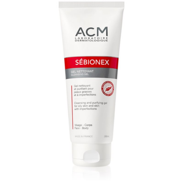 ACM Sébionex tisztító gél zsíros és problémás bőrre 200 ml-Ár