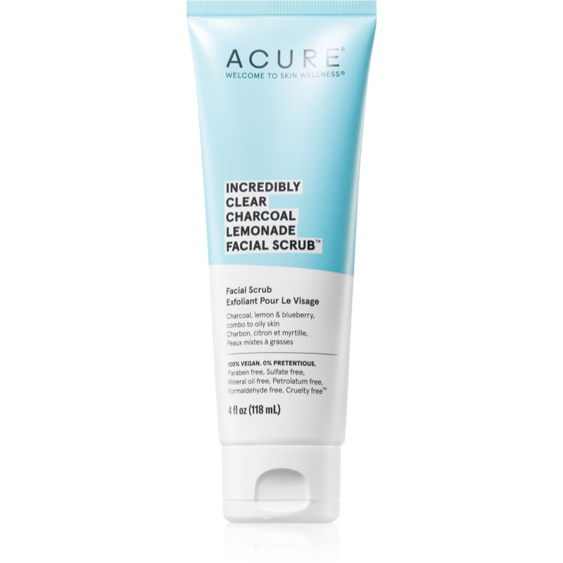 ACURE Incredibly Clear Charcoal Lemonade arcpeeling 118 ml-Ár