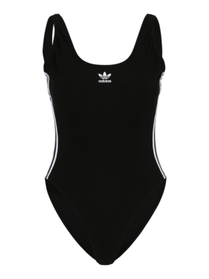 ADIDAS ORIGINALS Fürdőruhák 'Adicolor 3-Stripes'  fekete / fehér-Hungary